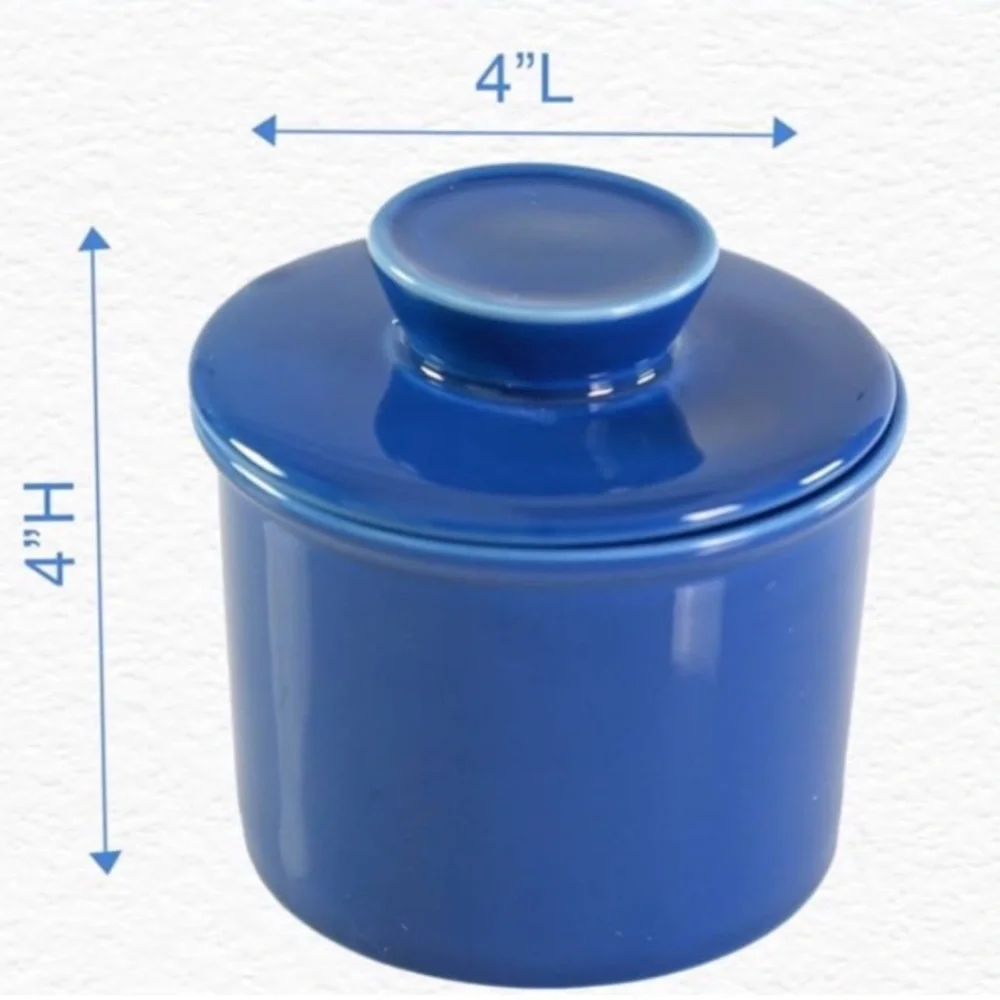 Butter Bell Crock in Blue